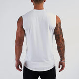 Men's Bodybuilding & Gym Tank Tops - Red - 1 / Large Logo / Gym Shirt - XXL - Cotton - image 3