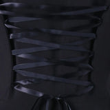 Women's Vintage Gothic Jacket Dress - Black/Red - 1 / Jacket Dress - 5XL - Polyester - image 15