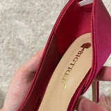 Women's Satin Wedding Party Stilettos - Blue - Party Pumps - 40 B - PU Leather - image 12