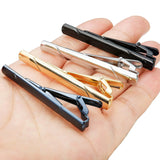 Men's Classic 14K Copper Tie Clips - 4 pcs - Tie Clip Set - Small - Copper - image 3