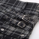 Men's Modern Highland Tartan Kilts Gothic - Red - Kilt - 5XL - Polyester - image 10
