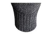 Men's Slim Fit Zip Up Cardigan Sweaters - Blue Grey - Sweater Cardigan - XXXL - Polyester - image 11