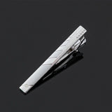 Men's 1 Pcs Silver Plating Tie Clips - Small - iron Alloy - image 14