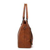 Handbags Women's Fashion Tote Bags - Brown - 1 - Handbag + Purse - Medium - PU Leather - image 12