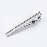 Men Silver Color Formal Tie Clip - Silver - Color / A7 - Small - Iron Alloy - image 10