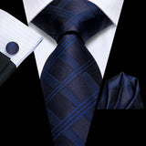 Men's 3 Pcs Elegant Wedding Tie Sets - N-3962 - One Size - Silk/Polyester - image 20