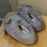 Women's Angry Kitten Slippers - Gray A - 41-42 - Plush - image 14