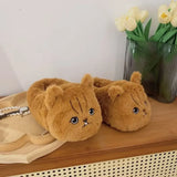 Women's Angry Kitten Slippers - Gray A - 41-42 - Plush - image 24