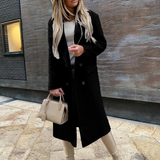 Funki Buys | Jackets | Women's Double Breasted Long Overcoat