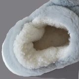 Unisex Alaskan Dog Slippers - Dark Gray - Slipper - 44-45 - Plush - image 13