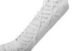 Women's Long Lace Up Zipper Canvas Boot - Black - High Top Sneakers - 43 B - Canvas - image 17