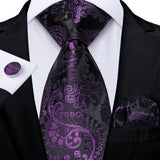 Men's 3 Pcs Luxury Formal Tie Sets - MJ-7915 - One Size - Silk/Polyester - image 30
