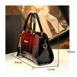 Handbags Women's Luxury Handbags - Red - Luxury Handbag - Large - PU Leather - image 12