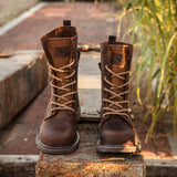 Funki Buys | Boots | Men's Leather Hiking Boots Hunting Boots