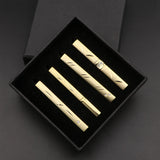 Men's Stylish 4 Pcs Tie Clip Gift Box - Small - Copper - image 8
