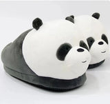 Women's Cute Panda Slippers - Grey/White - Panda Slippers - One Size - Plush - image 9
