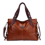 Handbags Women's Fashion Shoulder Bag - Brown - Handbag - Medium - PU Leather - image 37
