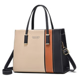 Handbags Women's Small Designer Bags - Black/Khaki - Handbag - Small - PU Leather - image 22