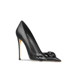 Women's Big Flower Fashion High Stilettos - Beige - 1 / 6cm / Stilettos - 41 B - Genuine Leather - image 25