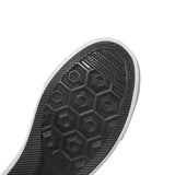 Women's Long Lace Up Zipper Canvas Boot - Black - High Top Sneakers - 43 B - Canvas - image 7