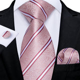 Men's 3 Pcs Premium Silk Tie Sets - MJ-7896 - One Size - Silk/Polyester - image 23