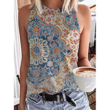 Women's Paisley 3D Print Retro Tank Tops - Light Blue - 1 / FKF66F20231414A - 5XL - Polyester - image 12
