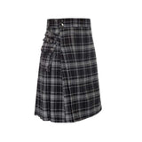 Men's Modern Highland Tartan Kilts Gothic - Gray - Kilt - 5XL - Polyester - image 24