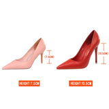 Women's Luxury Pastel Wedding Stilettos - Blue - 1 - 10.5cm - Stilettos - 43 B - PU Leather - image 24