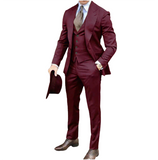 Funki Buys | Suits | Men's Fashion Formal Wedding Tuxedos 3Pc