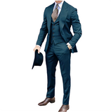 Funki Buys | Suits | Men's Fashion Formal Wedding Tuxedos 3Pc