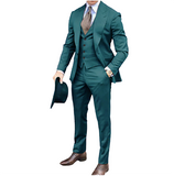 Funki Buys | Suits | Men's Fashion Formal Wedding Tuxedos 3Pc