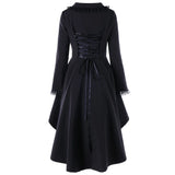 Women's Vintage Gothic Jacket Dress - Black/Red - 1 / Jacket Dress - 5XL - Polyester - image 6