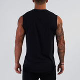 Men's Bodybuilding & Gym Tank Tops - Red - 1 / Large Logo / Gym Shirt - XXL - Cotton - image 2
