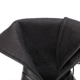 Women's Punk Buckle Strap Wedge Boots - White - Buckle Strap Boots - 43 B - PU Leather - image 17