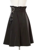 Women's High Waist Harajuku Mini Skirt - Black - Skirt - 4XL - Polyester - image 3