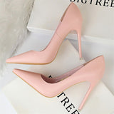 Women's Luxury Pastel Wedding Stilettos - Blue - 1 - 10.5cm - Stilettos - 43 B - PU Leather - image 44