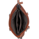 Handbags Women's Vintage Leather Bag - Light Red - Handbag - 29X12X27CM - PU Leather - image 8