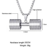Men's Boxing Glove Barbell Pendants - Medium - Zinc Alloy - image 8