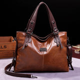 Handbags Women's Fashion Shoulder Bag - Olive - Handbag - Medium - PU Leather - image 10