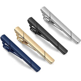 Men's Classic 14K Copper Tie Clips - 4 pcs - Tie Clip Set - Small - Copper - image 1