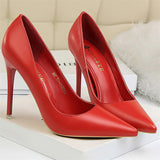 Women's Luxury Pastel Wedding Stilettos - Blue - 1 - 10.5cm - Stilettos - 43 B - PU Leather - image 33