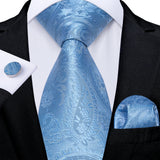 Men's 3 Pcs Luxury Formal Tie Sets - MJ-7902 - One Size - Silk/Polyester - image 36