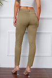 Women's Stretchy 3/4 Cropped Pants - Black - Cropped Pants - 3XL - Polyester - image 17