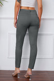 Women's Stretchy 3/4 Cropped Pants - Black - Cropped Pants - 3XL - Polyester - image 21