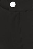 Women's Stretchy 3/4 Cropped Pants - Black - Cropped Pants - 3XL - Polyester - image 5