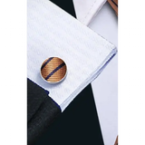 Funki Buys | Neckties | Men's 3 Pcs Bronze Striped Formal Tie Set