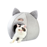 Cat Beds Cozy Sweet Pink Cave House - Pink - XL 40x40x40cm - Plush - image 17