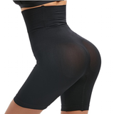 Women's Seamless Slim Body Shaper - Black - Shorts Shapewear - 6XL - Polyester - image 20