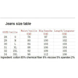 Men's Punk Skinny Denim Buckle Jeans - Black - Skinny Jeans - XXXL - Polyester Denim - image 28