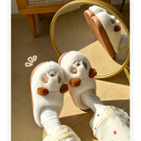 Women's Cute Cartoon Panda Slippers - Black - Slippers - 36-37 - Plush - image 28